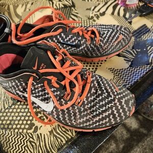 Nike Athletic Shoes - Black, White, Red